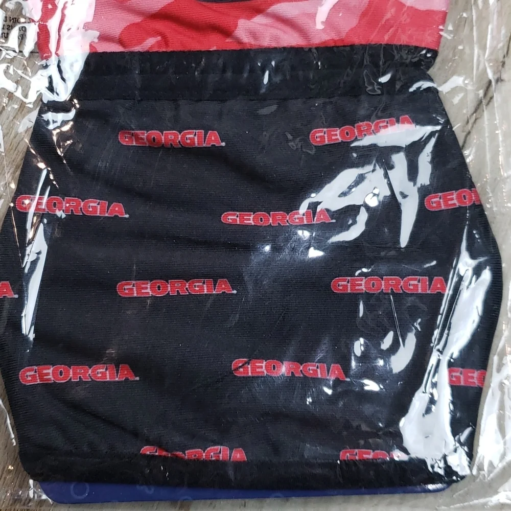 NWT Collegiate Licensed Product Georgia Bulldogs 2 Unisex Cloth Face Masks